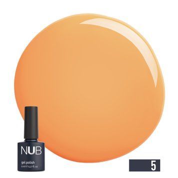 NUB Gel Polish 005 Orange For Ever 4823136100552 фото