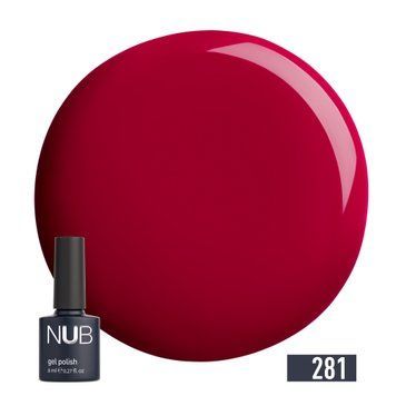 NUB Gel Polish 281 Cherry Drama