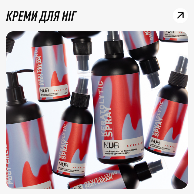 NUB креми для ніг