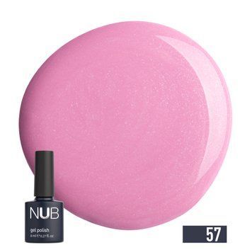 NUB Gel Polish 057 Shimmering Pink Taupe 4823136101078 фото