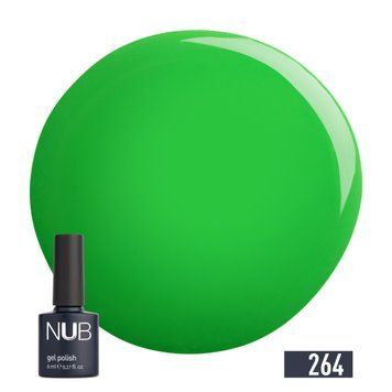 NUB Gel Polish 264 Herb Green