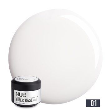 NUB Fiber Base Coat 01 Milk 4823136105663 фото