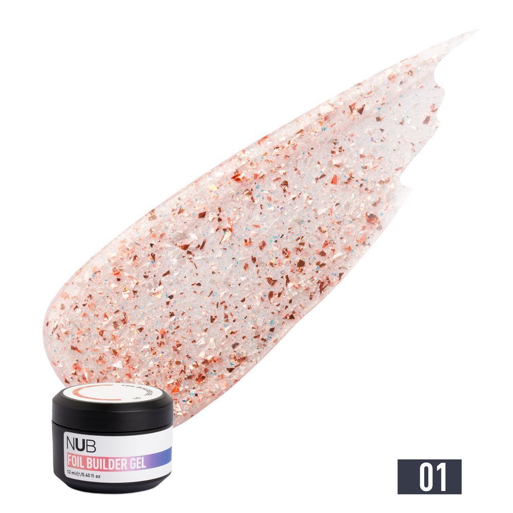 NUB Foil Builder Gel 01, 12 ml