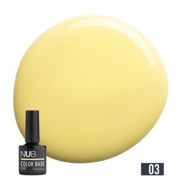 NUB Color Base Coat 03 4823136105489 фото