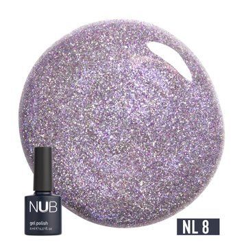 NUB Gel Polish Night Light 08 Indigo Flash
