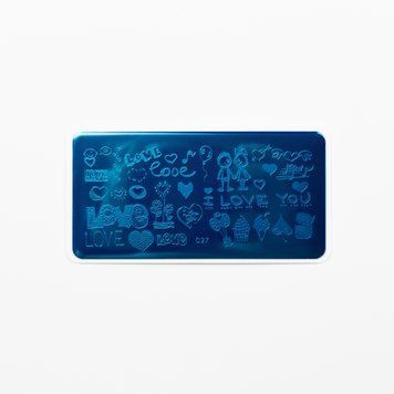 NUB Stamping Plate С27 2907928991589 фото