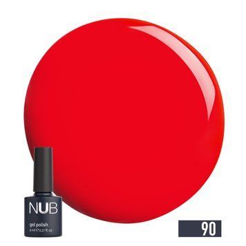 NUB Gel Polish 090 Famous Red